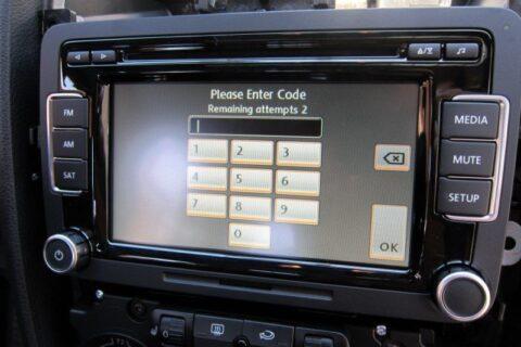 ripristino codice autoradio